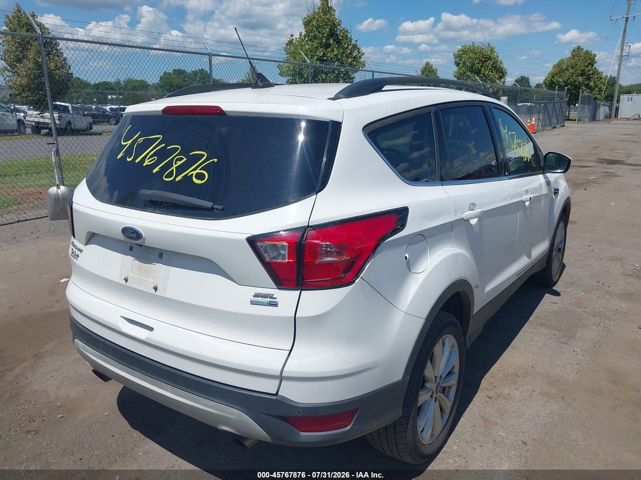 1FMCU9HD7KU****** · 2019 FORD ESCAPE SEL · 4/11