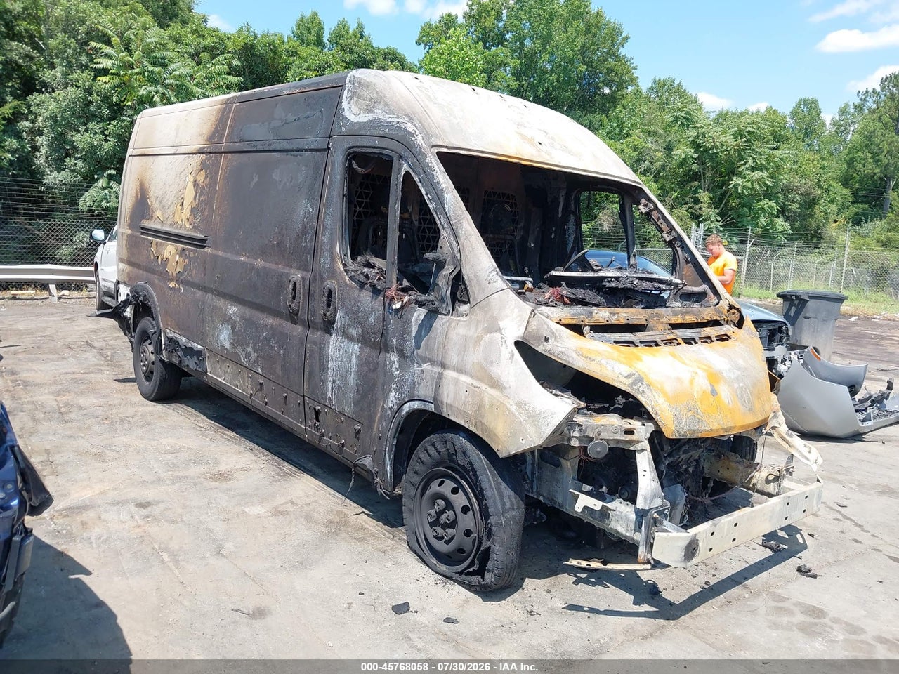3C6LRVDG9PE****** · 2023 RAM PROMASTER 2500 HIGH ROOF 159 WB