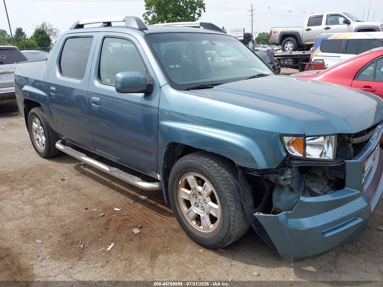 2HJYK16538H****** · 2008 HONDA RIDGELINE RTL