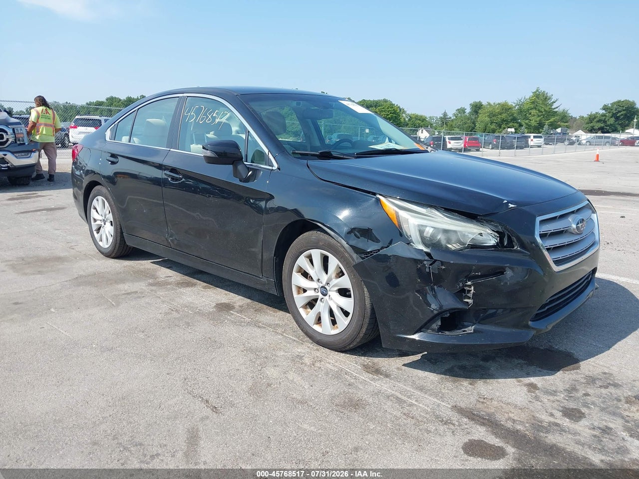 4S3BNBF64G3****** · 2016 SUBARU LEGACY 2.5I PREMIUM