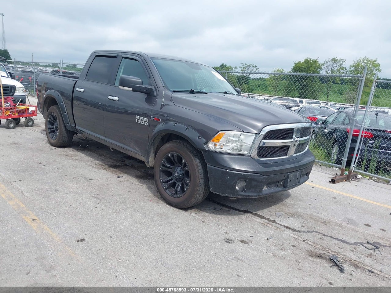 1C6RR7LM0HS****** · 2017 RAM 1500 BIG HORN  4X4 5'7 BOX