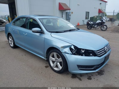 1VWBP7A39DC****** · 2013 VOLKSWAGEN PASSAT 2.5L SE