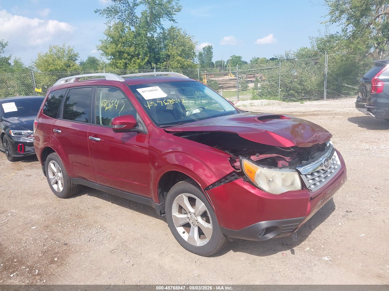 JF2SHGGC0CH****** · 2012 SUBARU FORESTER 2.5XT TOURING