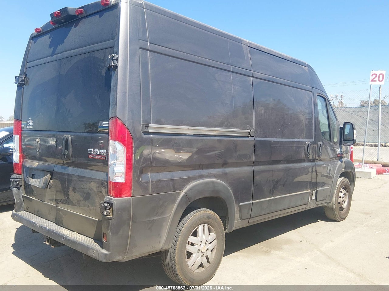 2021 RAM PROMASTER 2500 HIGH ROOF 136 WB · 4/11