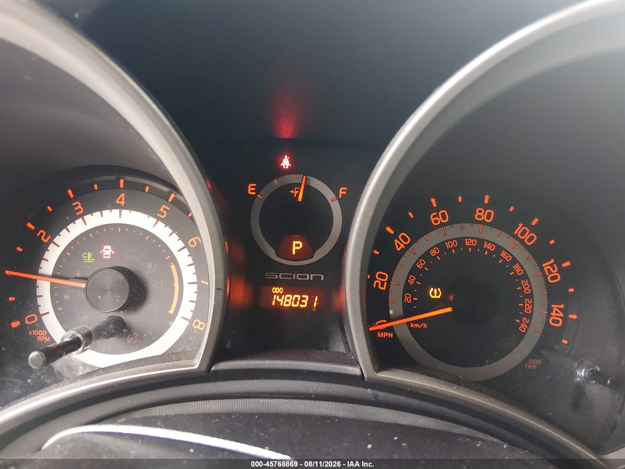 JTKJF5C76D3****** · 2013 SCION TC   · 7/11