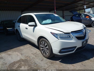 5FRYD4H43GB****** · 2016 ACURA MDX TECHNOLOGY   ACURAWATCH PLUS PACKAGES/TECHNOLOGY PACKAGE