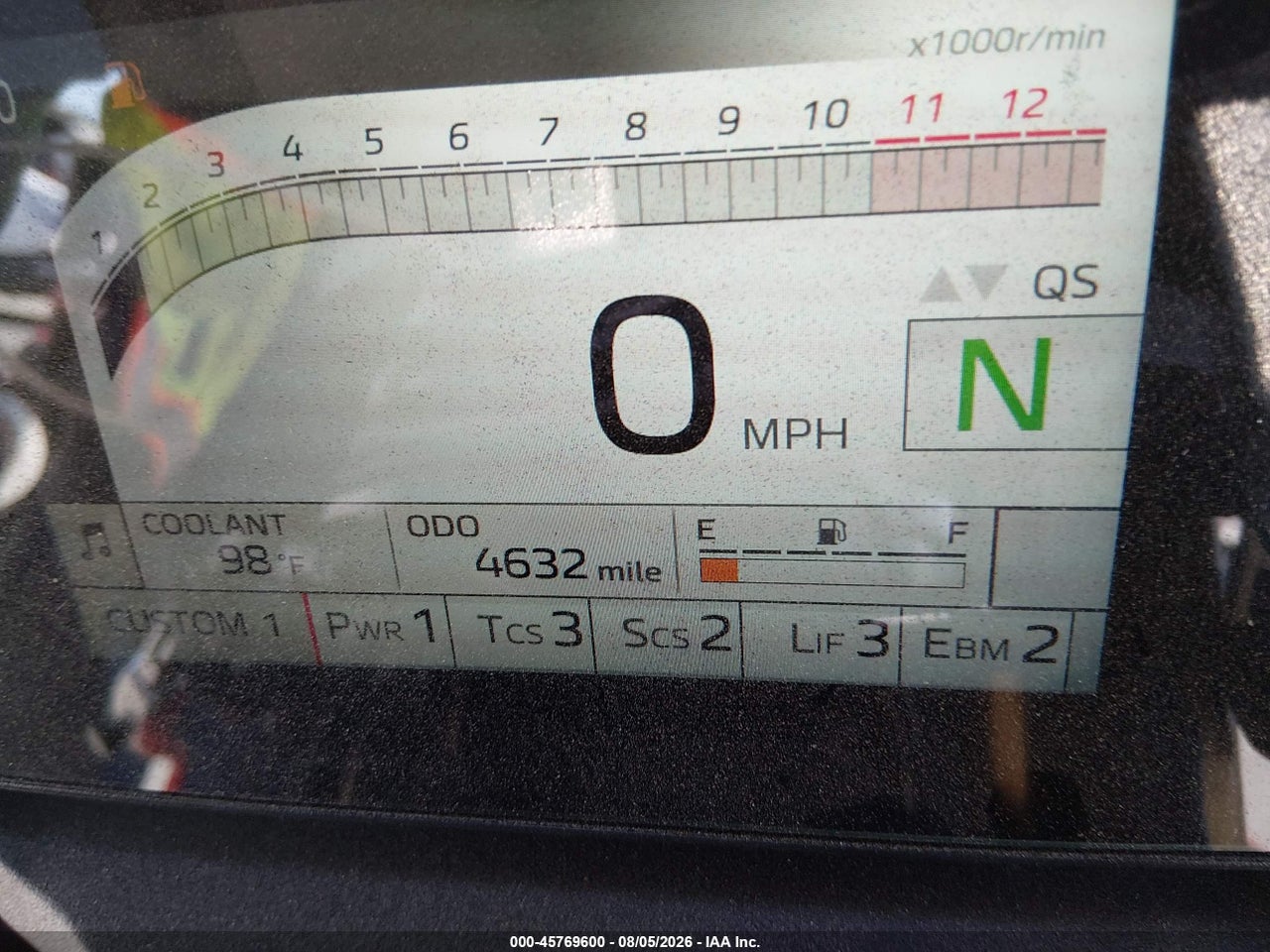 JYARNA3Y5SA****** · 2025 YAMAHA YZF890 C · 7/11