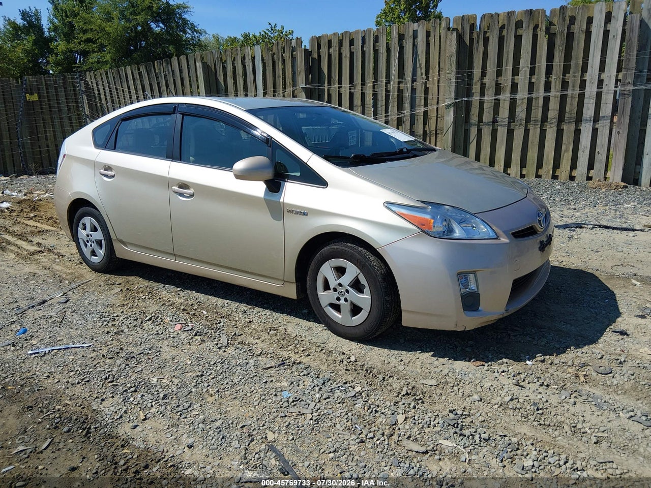 JTDKN3DU5A0****** · 2010 TOYOTA PRIUS II