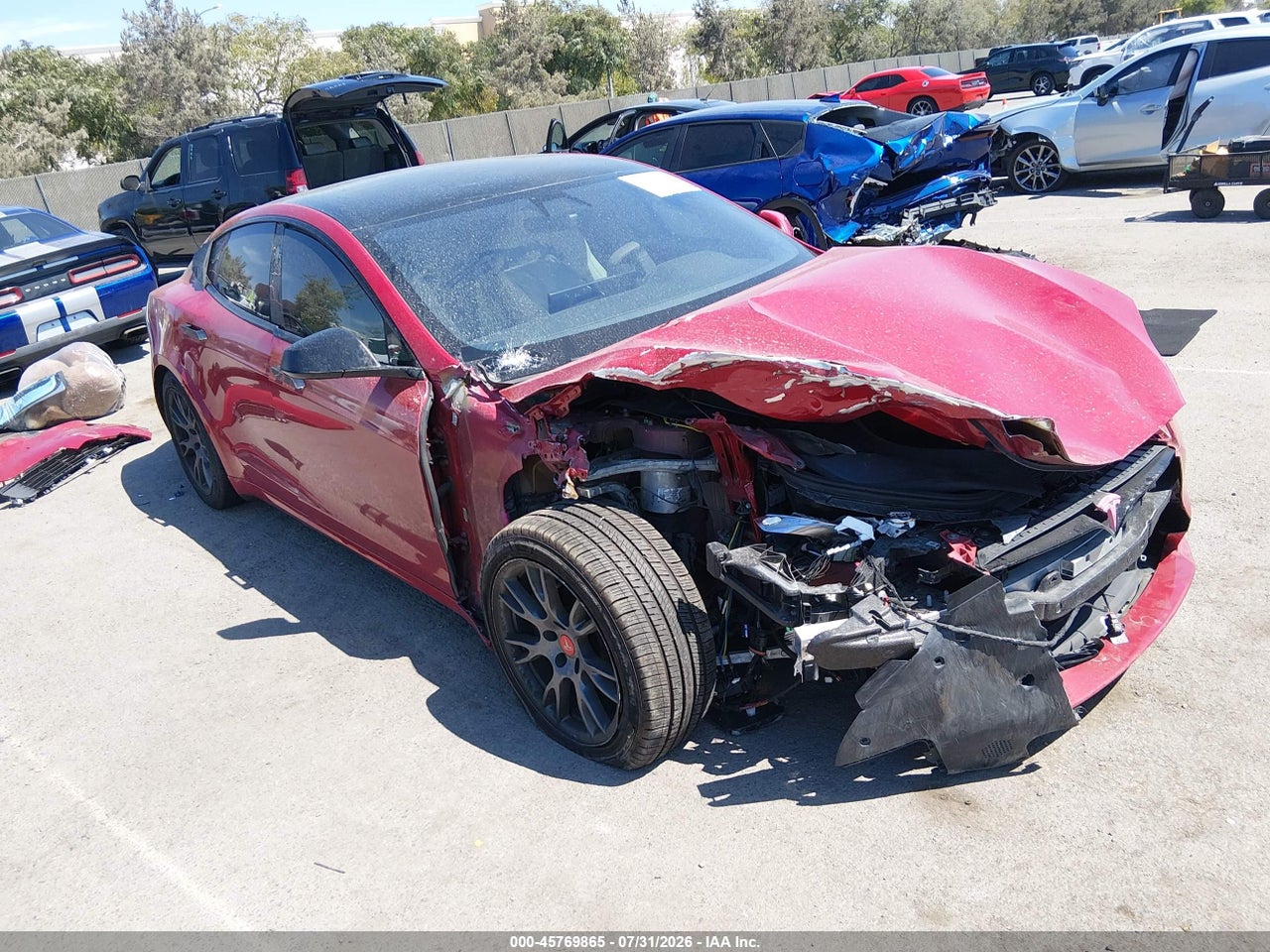 5YJSA1E5XNF****** · 2022 TESLA MODEL S DUAL MOTOR ALL-WHEEL DRIVE