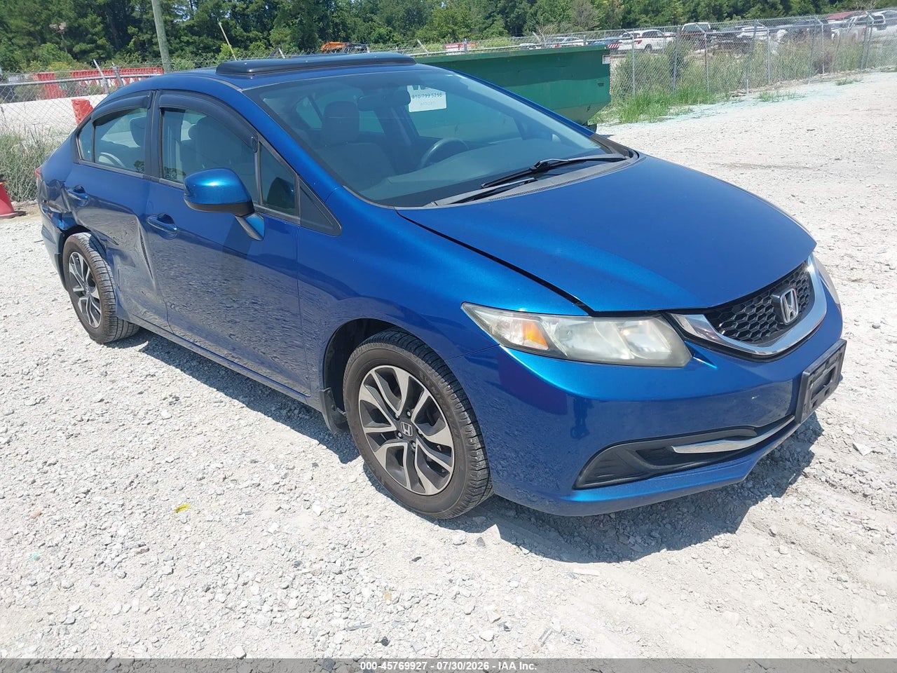 19XFB2F84DE****** · 2013 HONDA CIVIC EX