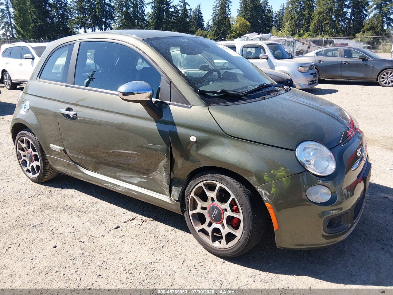 3C3CFFBR5DT****** · 2013 FIAT 500 SPORT