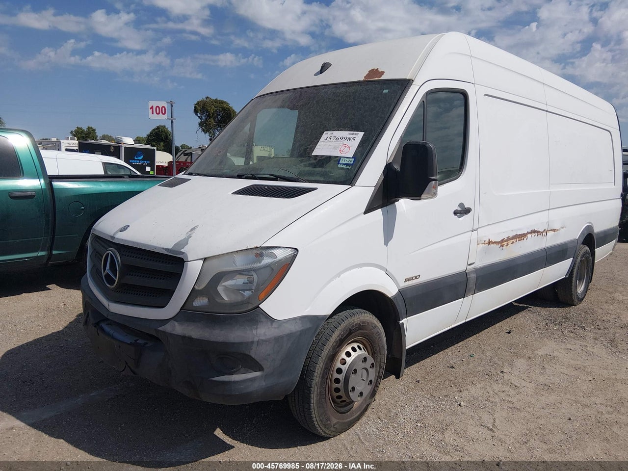 2016 MERCEDES-BENZ SPRINTER 3500 HIGH ROOF · 6/11
