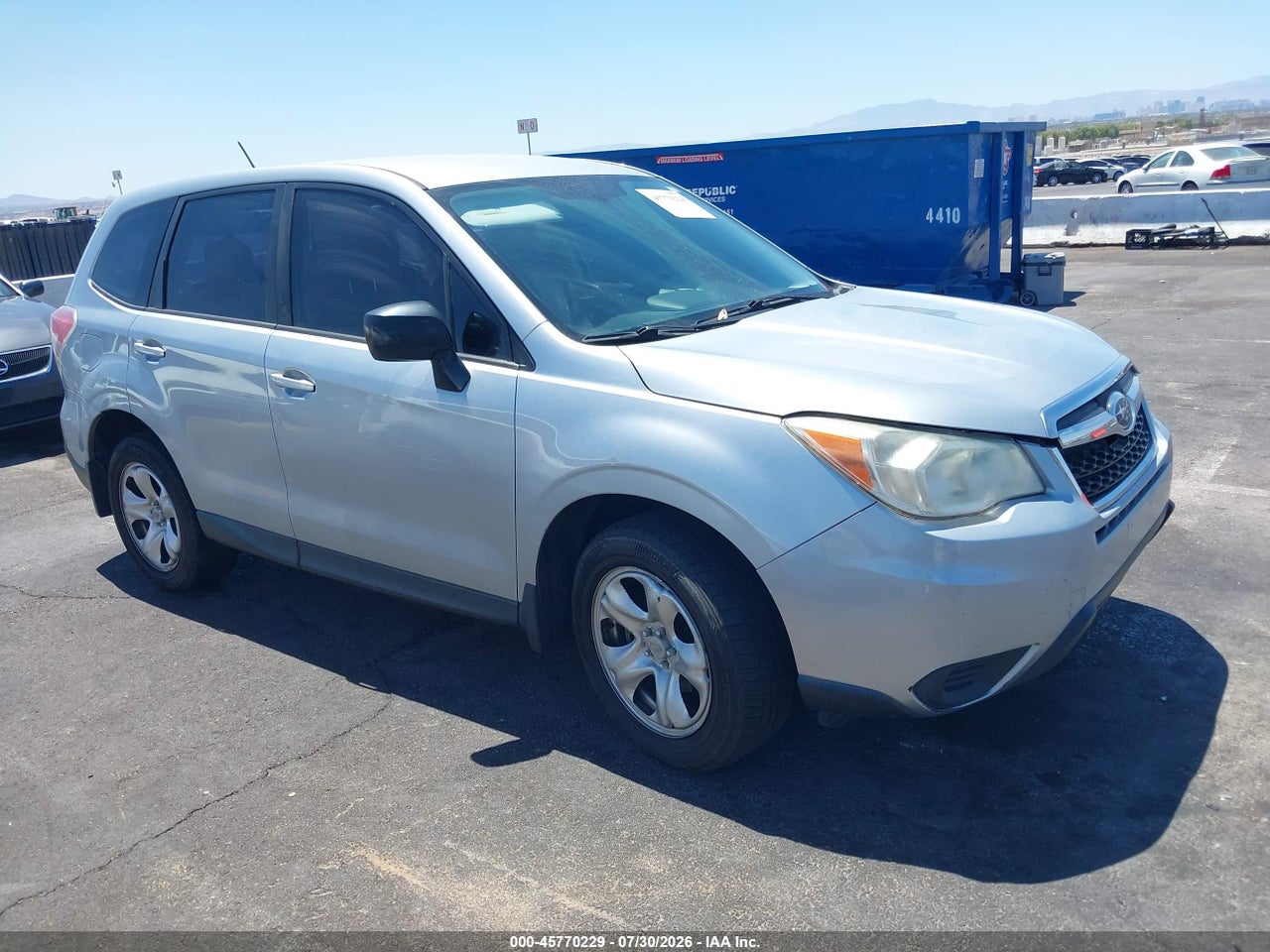 JF2SJAAC2EH****** · 2014 SUBARU FORESTER 2.5I