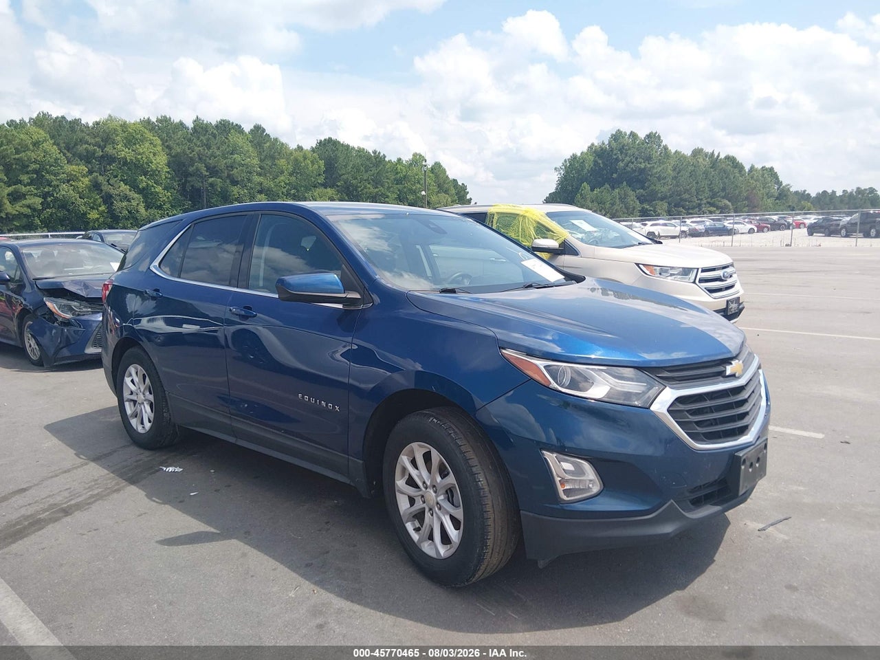 3GNAXKEV8LL****** · 2020 CHEVROLET EQUINOX FWD LT 1.5L TURBO