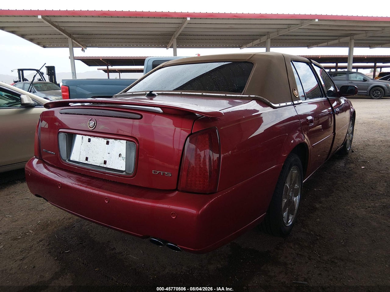 1G6KF57963U****** · 2003 CADILLAC DEVILLE DTS · 4/11