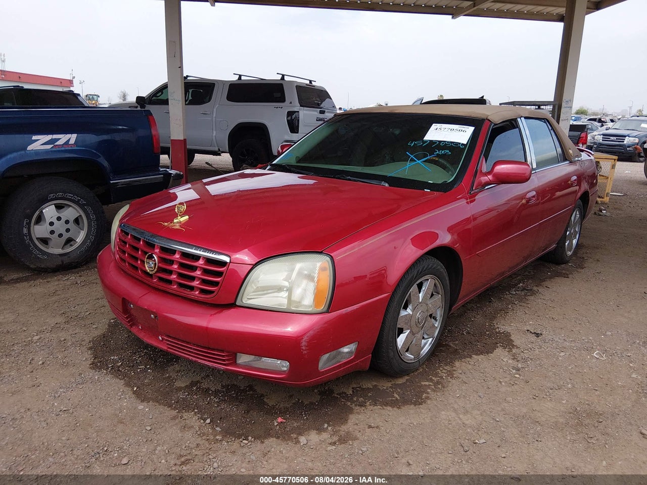 1G6KF57963U****** · 2003 CADILLAC DEVILLE DTS · 2/11
