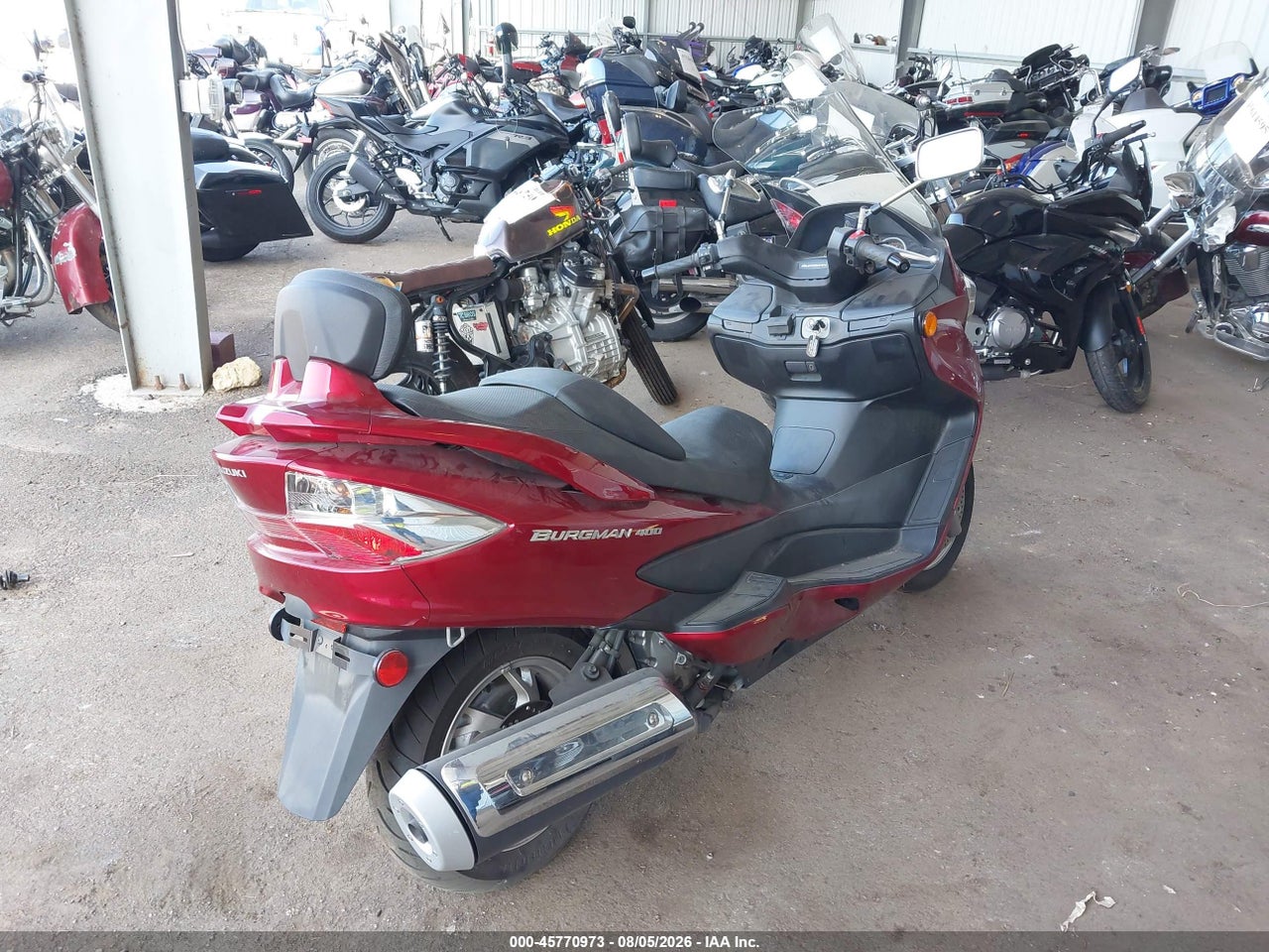 2008 SUZUKI AN400   · 4/11