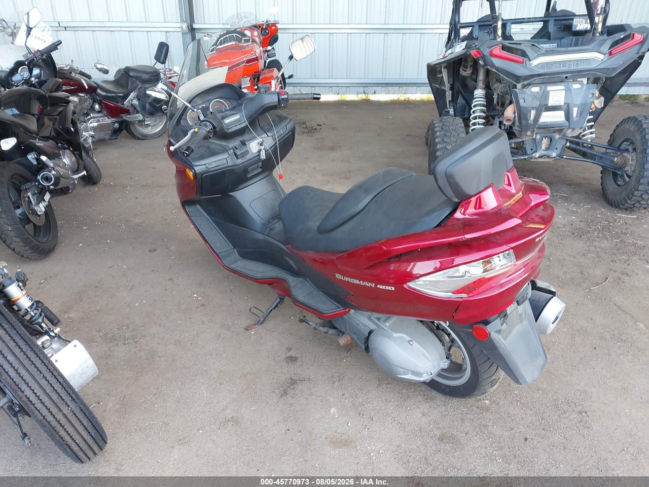 2008 SUZUKI AN400   · 3/11
