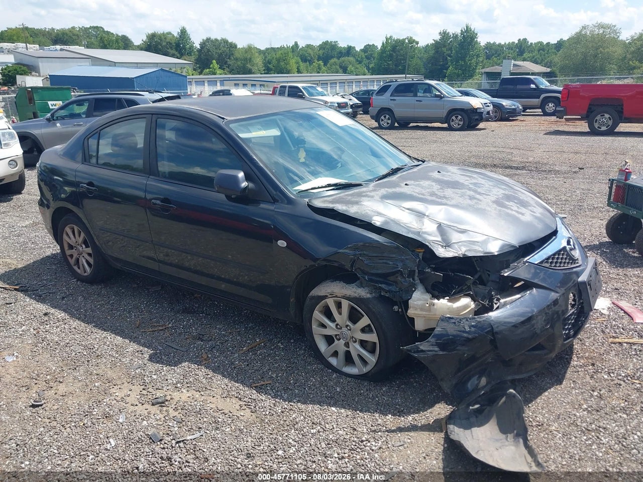 JM1BK12F771****** · 2007 MAZDA MAZDA3 I