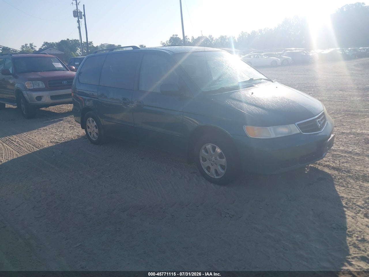 2HKRL18602H****** · 2002 HONDA ODYSSEY EX