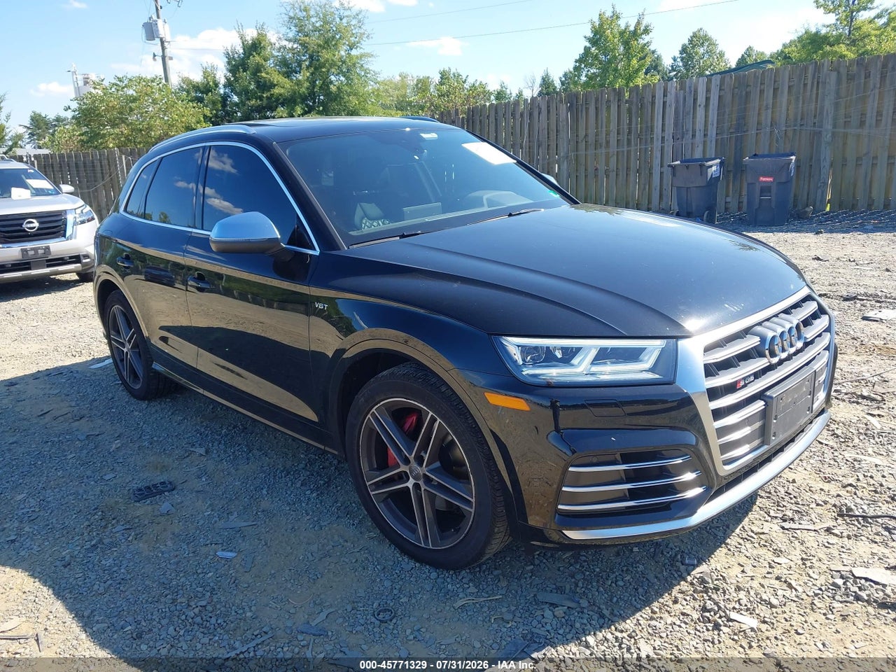 WA1A4AFY9J2****** · 2018 AUDI SQ5 3.0T PREMIUM PLUS
