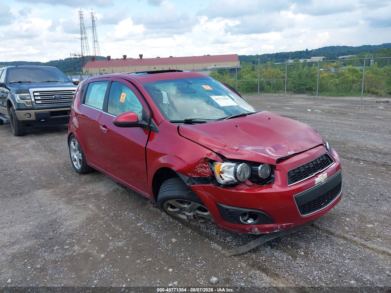 1G1JE6SB6E4****** · 2014 CHEVROLET SONIC LTZ AUTO