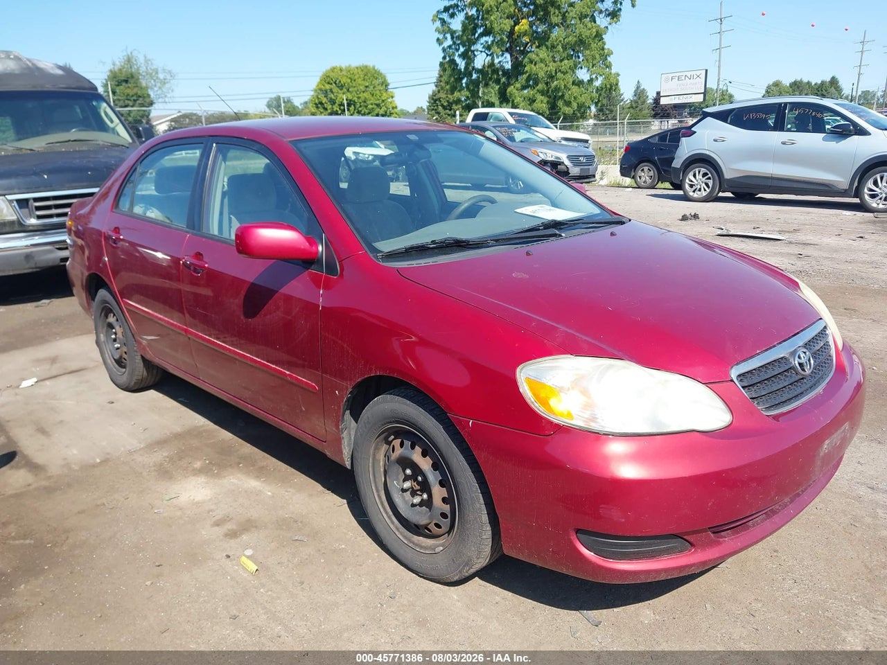 1NXBR32E77Z****** · 2007 TOYOTA COROLLA LE