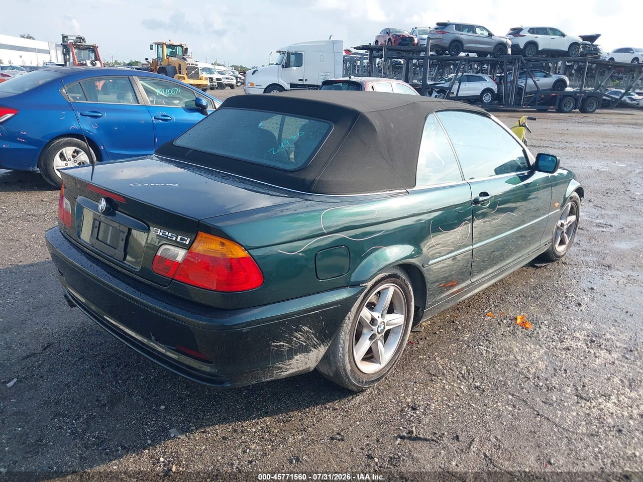 WBABS33403P****** · 2003 BMW 325CI   · 4/11