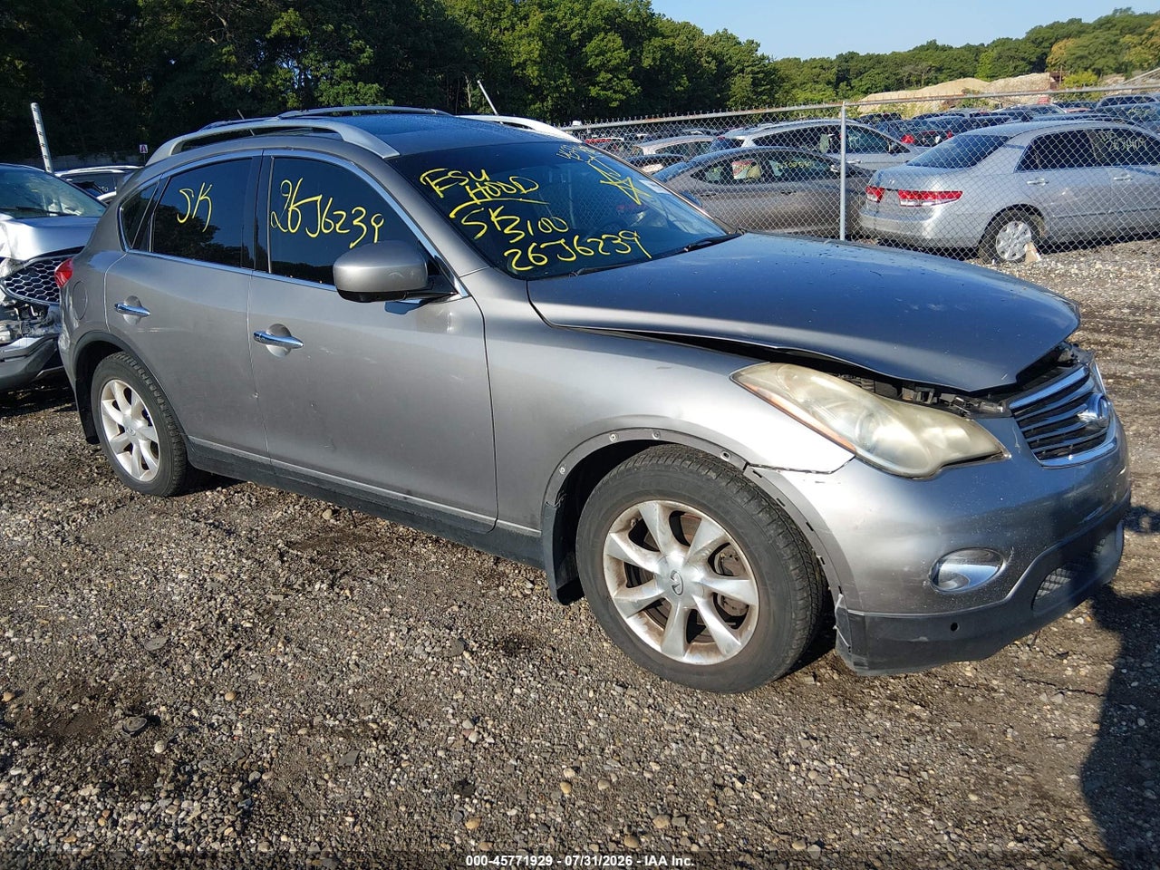 JN1AJ0HR3AM****** · 2010 INFINITI EX35 JOURNEY