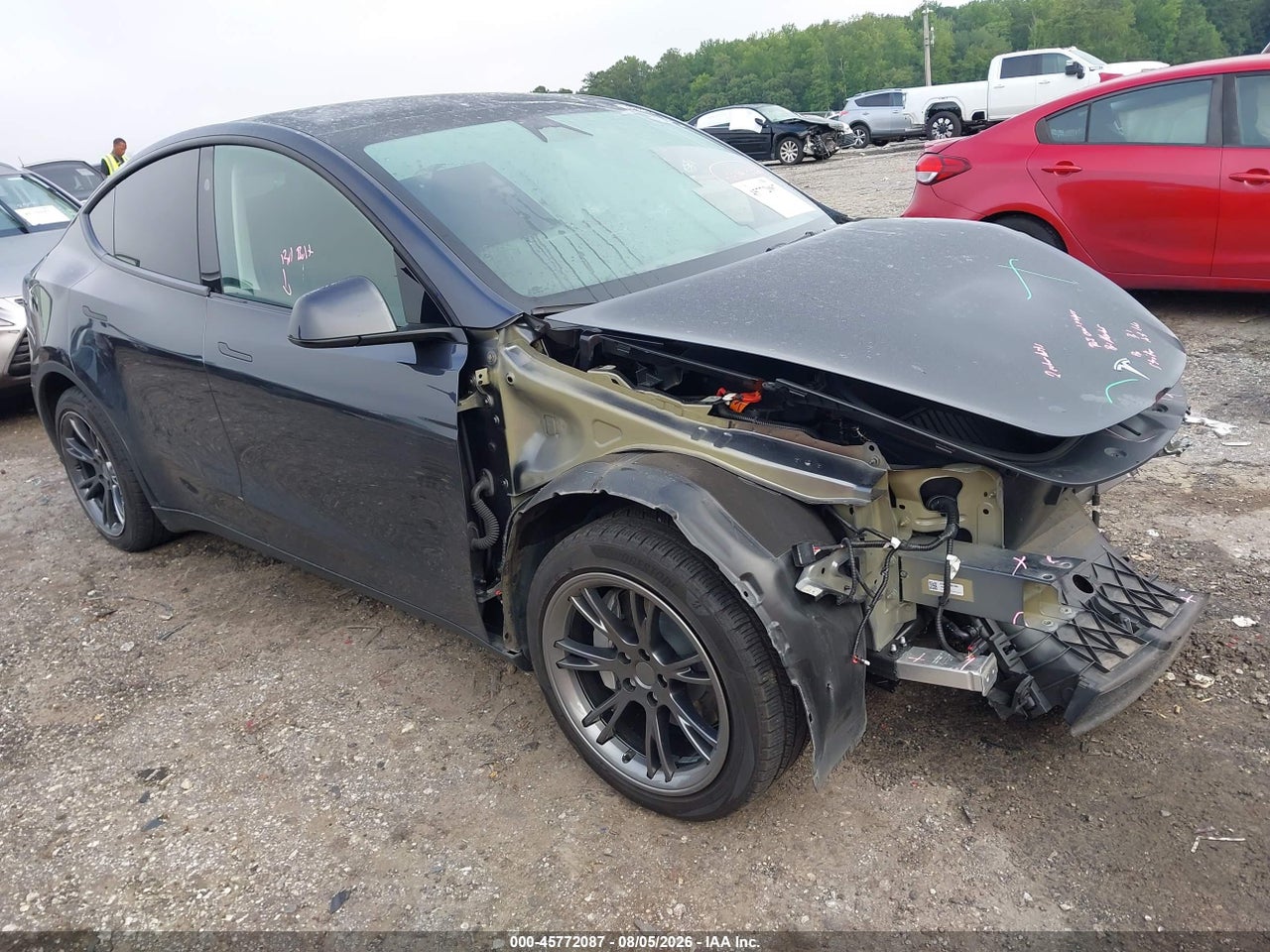 7SAYGDED3SA****** · 2025 TESLA MODEL Y LONG RANGE DUAL MOTOR REAR-WHEEL DRIVE