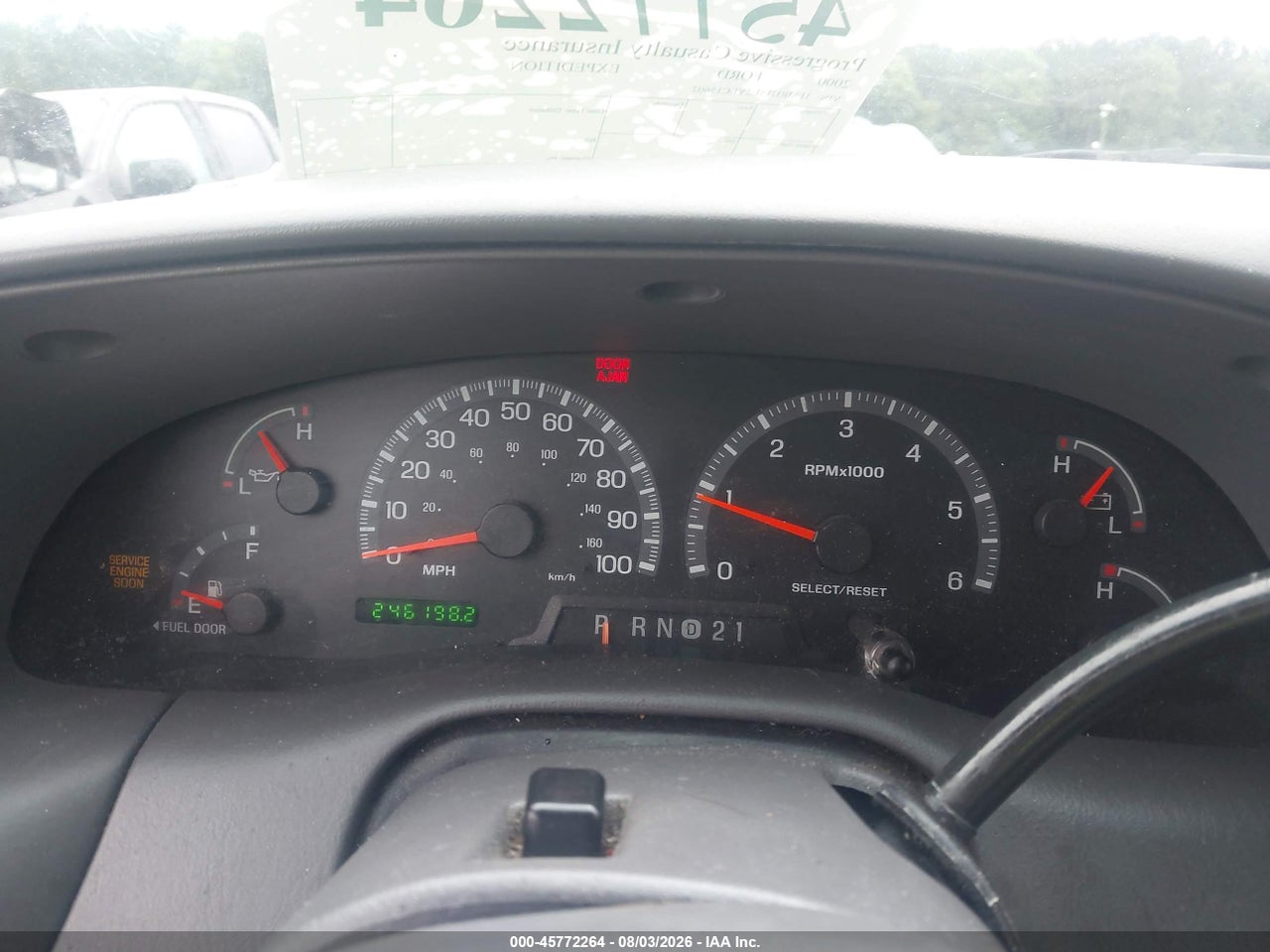 1FMRU15L2YL****** · 2000 FORD EXPEDITION XLT · 7/11