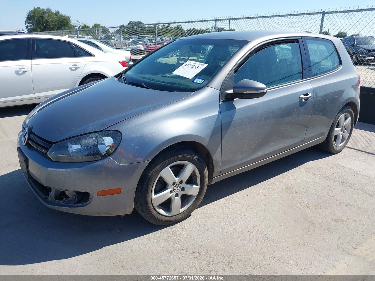 2010 VOLKSWAGEN GOLF 2-DOOR · 2/11