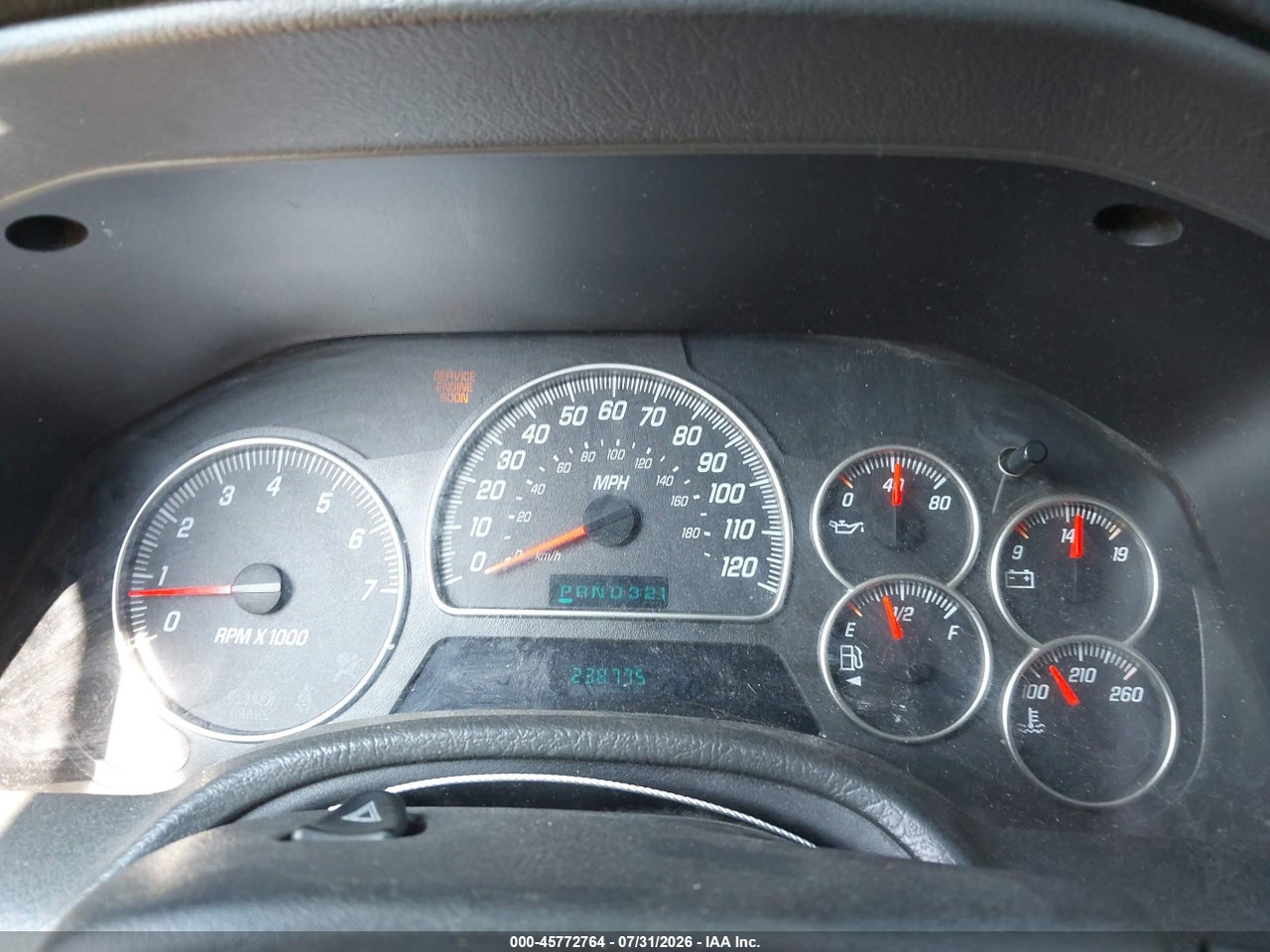 1GKDT13S632****** · 2003 GMC ENVOY SLE · 7/11