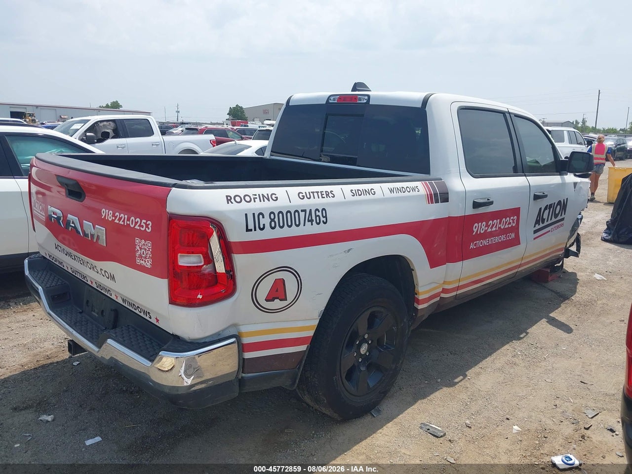 2025 RAM 1500 TRADESMAN  4X4 5'7 BOX · 4/11