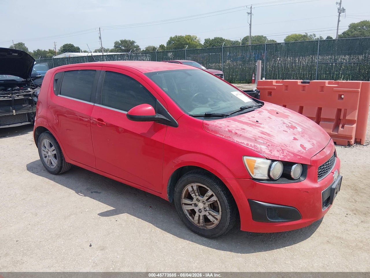 1G1JC6SHXE4****** · 2014 CHEVROLET SONIC LT AUTO