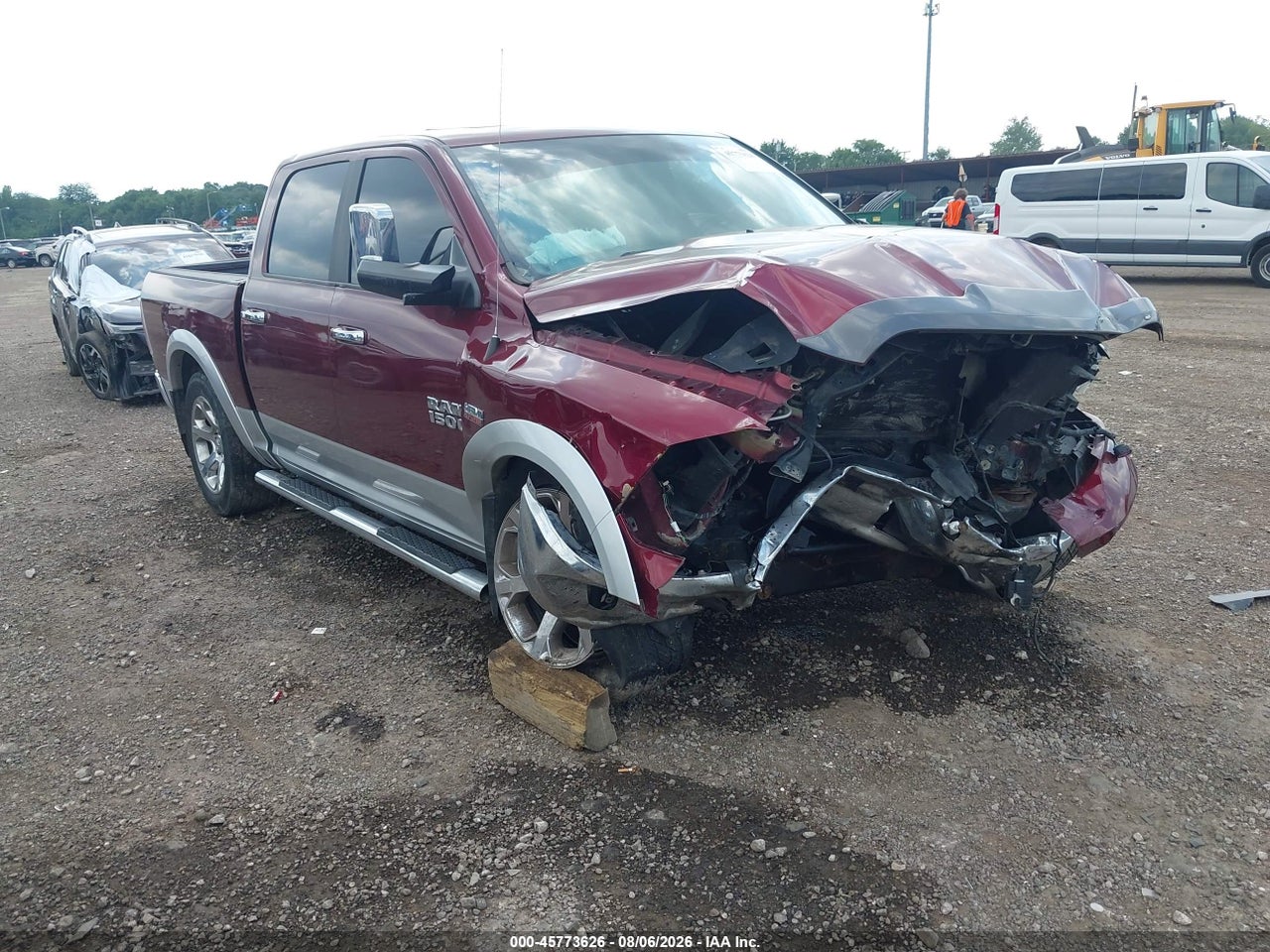 1C6RR7NT0HS****** · 2017 RAM 1500 LARAMIE