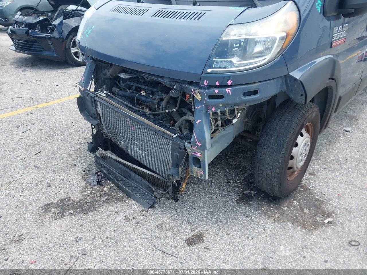 2021 RAM PROMASTER 3500 CARGO VAN HIGH ROOF 159 WB EXT · 6/11