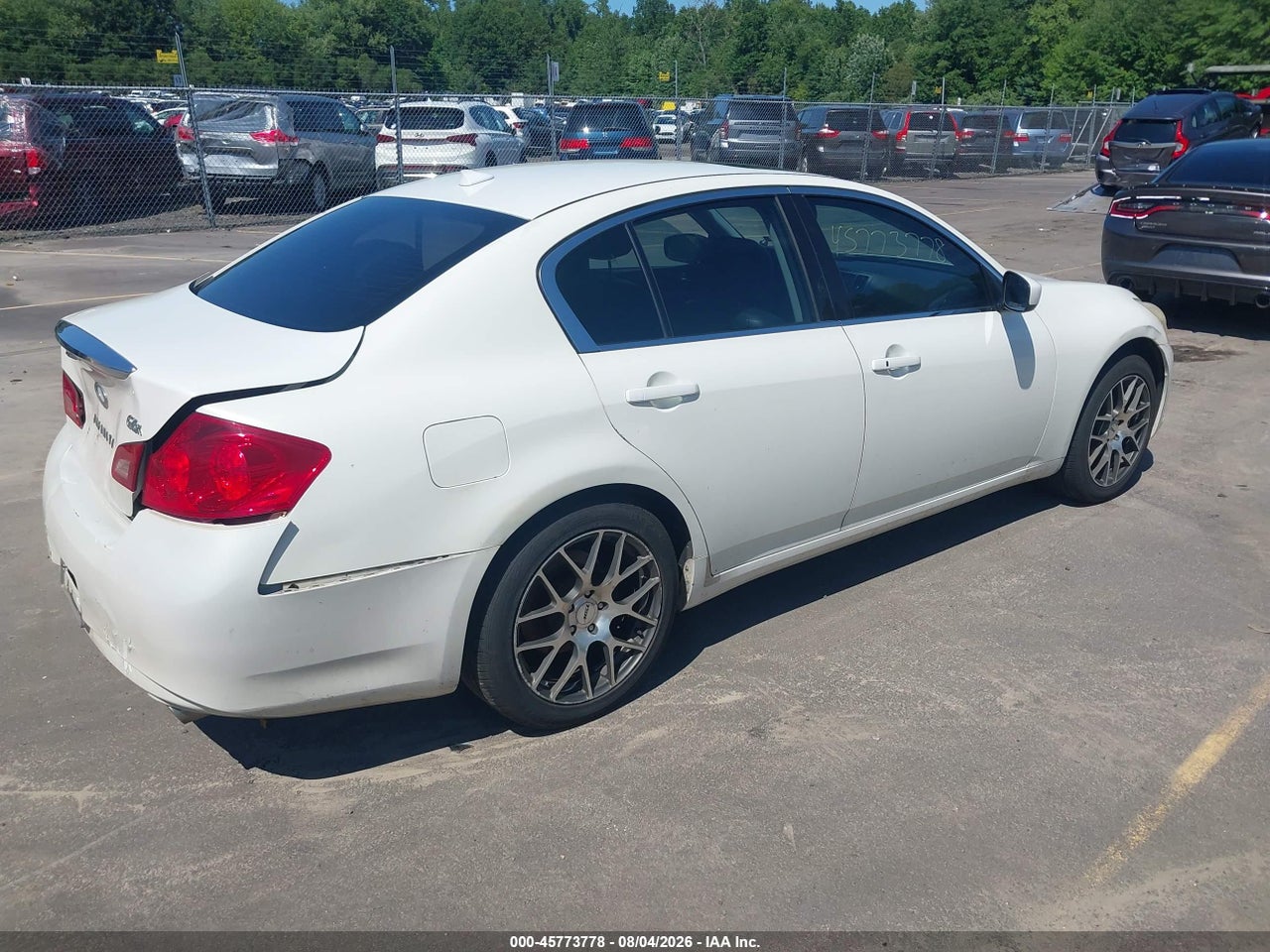 JN1DV6AR6BM****** · 2011 INFINITI G25X   · 4/11