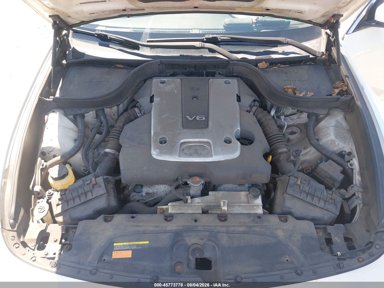 JN1DV6AR6BM****** · 2011 INFINITI G25X   · 10/11