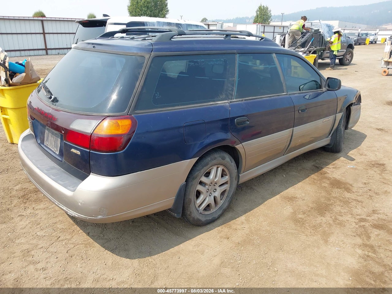 4S3BH675X37****** · 2003 SUBARU OUTBACK · 4/11