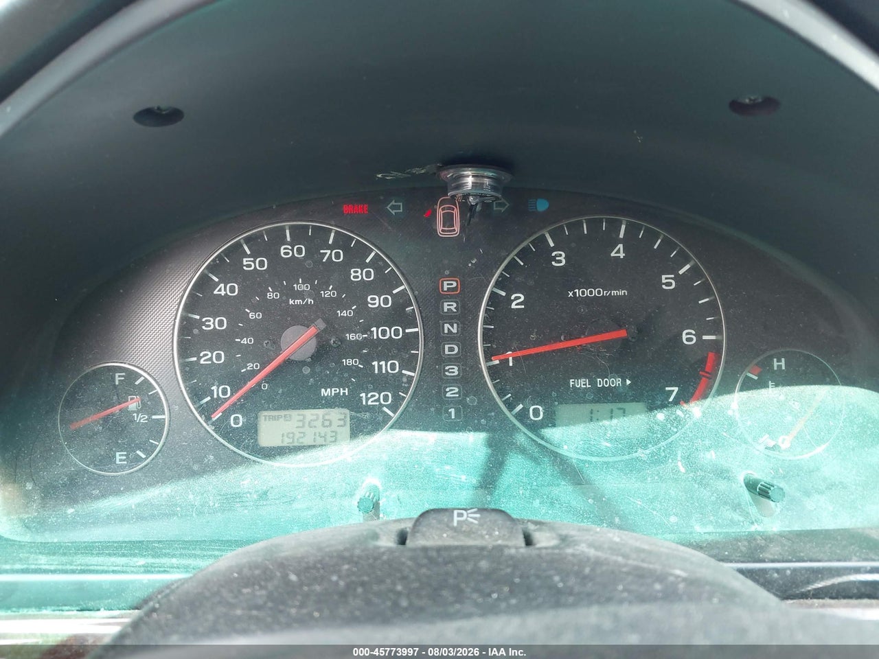 4S3BH675X37****** · 2003 SUBARU OUTBACK · 7/11