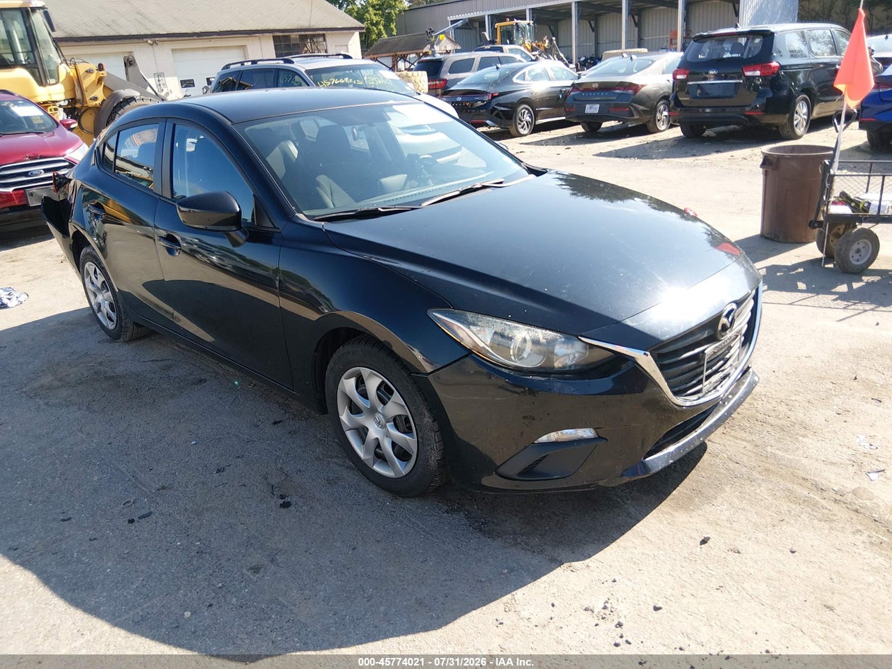 JM1BM1T75G1****** · 2016 MAZDA MAZDA3 I SPORT