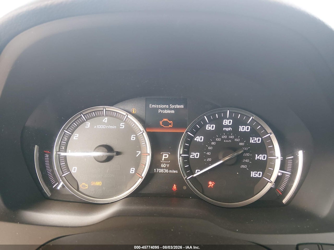 5FRYD4H41FB****** · 2015 ACURA MDX TECHNOLOGY PACKAGE · 7/11