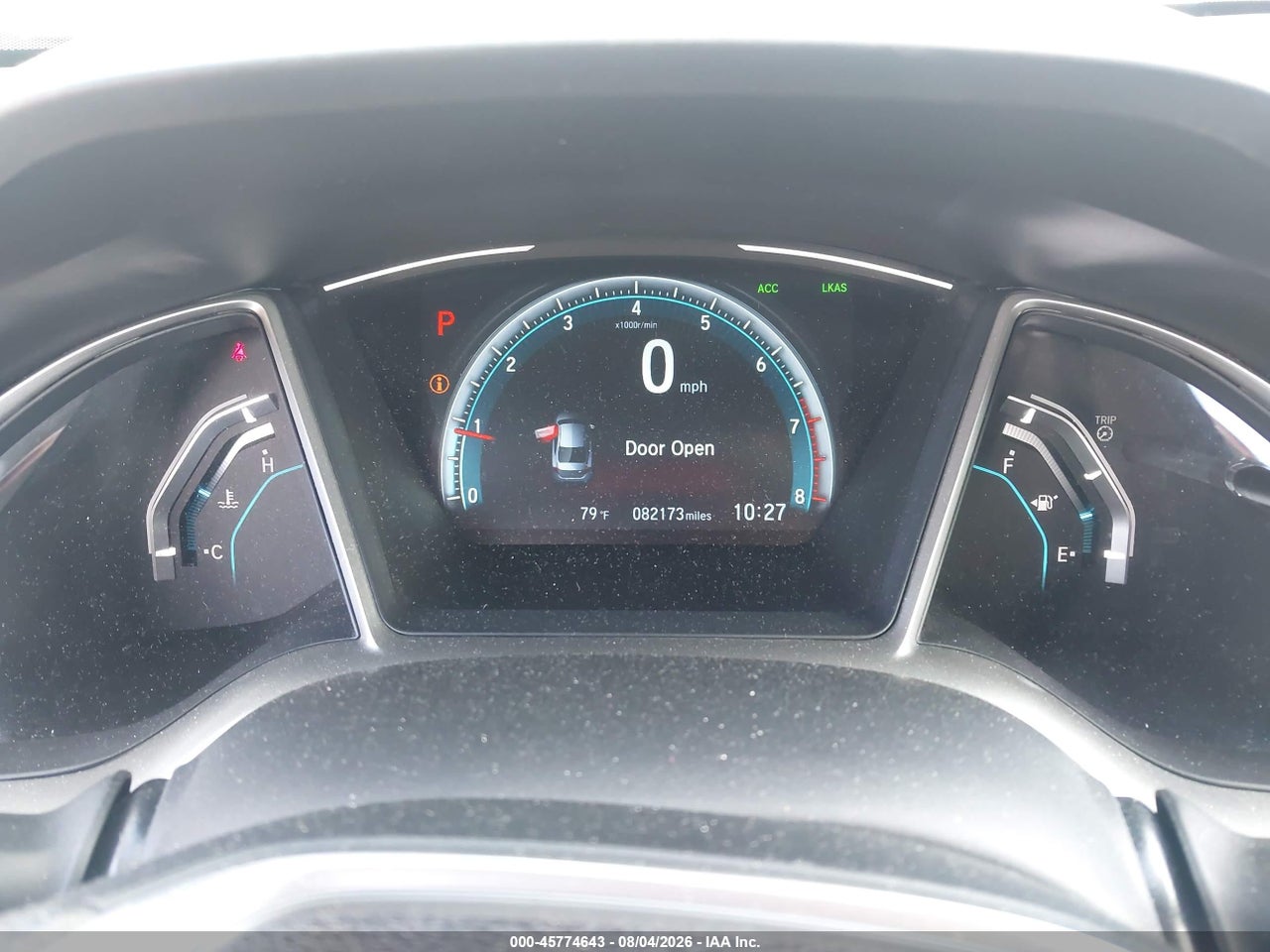 19XFC2F88HE****** · 2017 HONDA CIVIC EX · 7/11