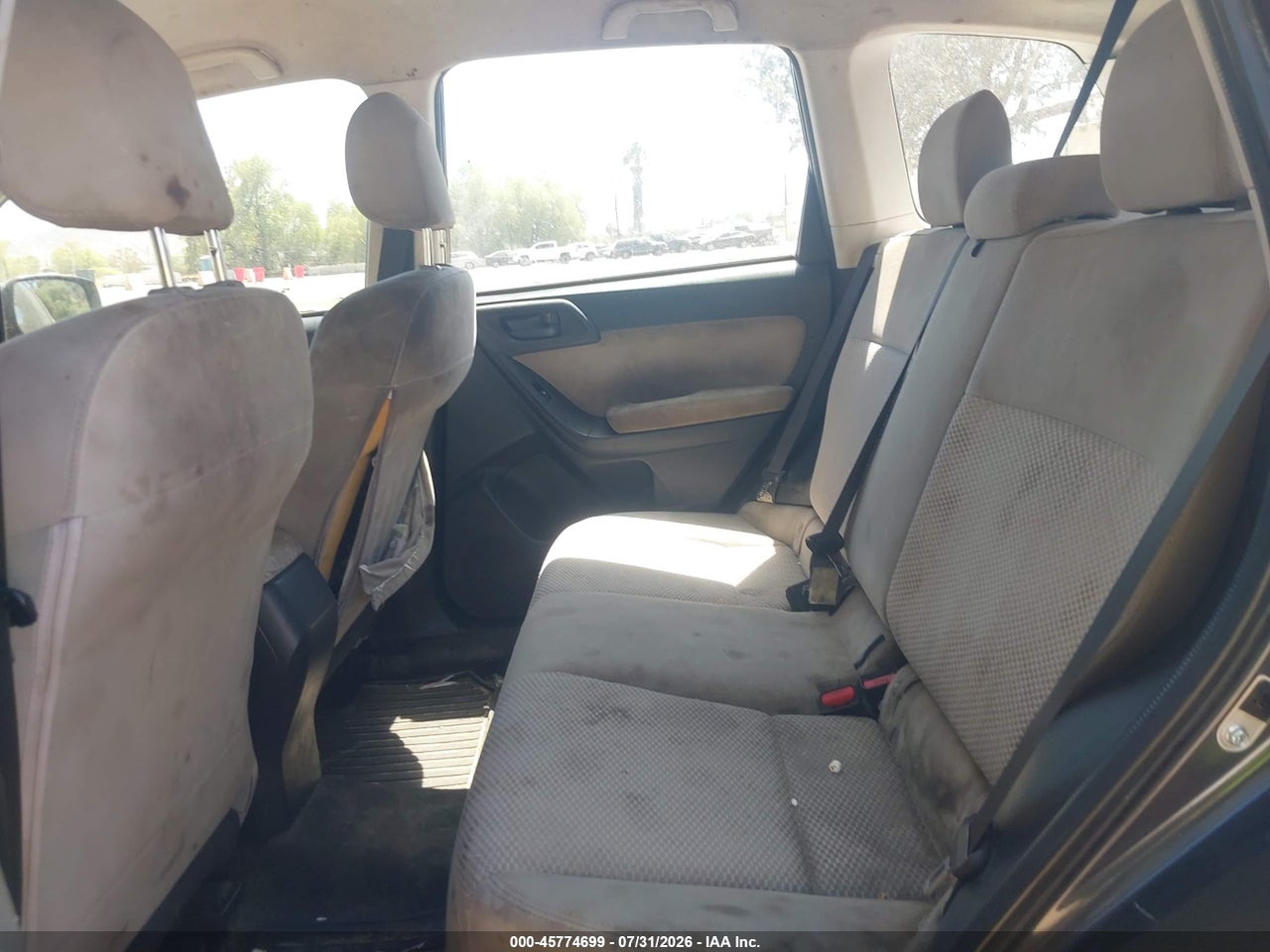 JF2SJABC2FH****** · 2015 SUBARU FORESTER 2.5I · 8/11