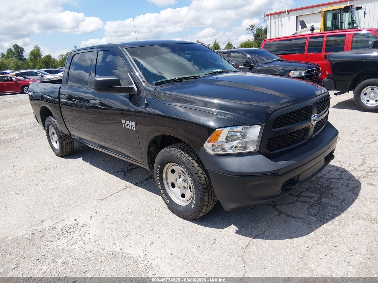 1C6RR7KG0JS****** · 2018 RAM 1500 TRADESMAN  4X4 5'7 BOX