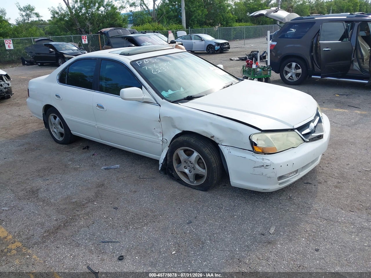 19UUA56663A****** · 2003 ACURA TL 3.2