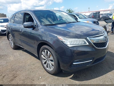 5FRYD4H44GB****** · 2016 ACURA MDX TECHNOLOGY   ACURAWATCH PLUS PACKAGES/TECHNOLOGY PACKAGE