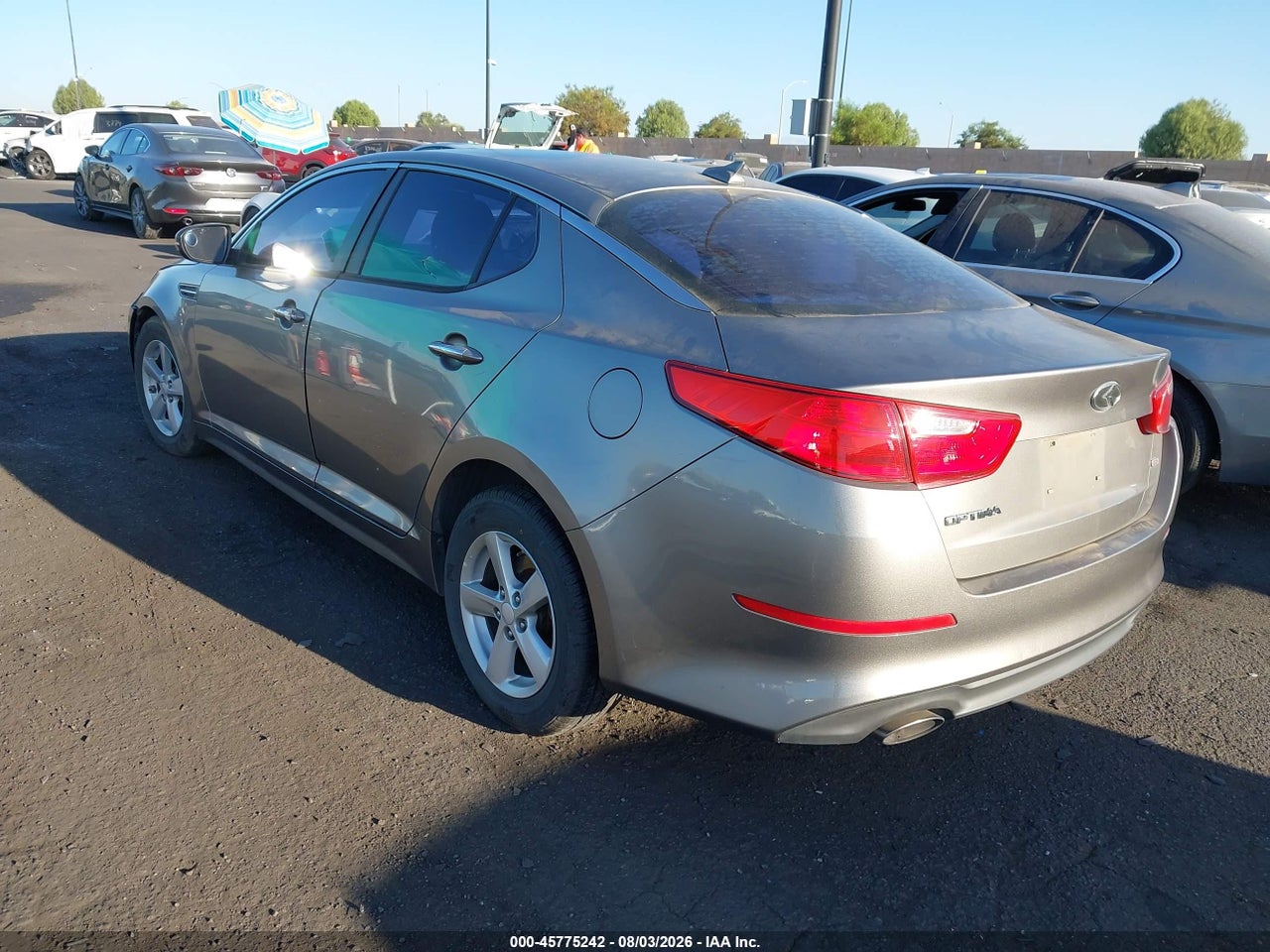 5XXGM4A71EG****** · 2014 KIA OPTIMA LX · 3/10