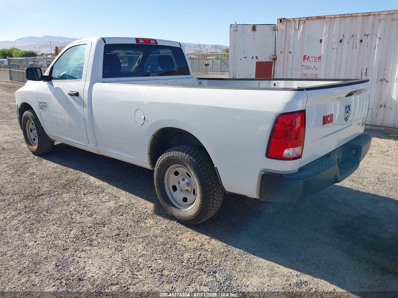 2019 RAM 1500 CLASSIC TRADESMAN  4X2 8' BOX · 3/11